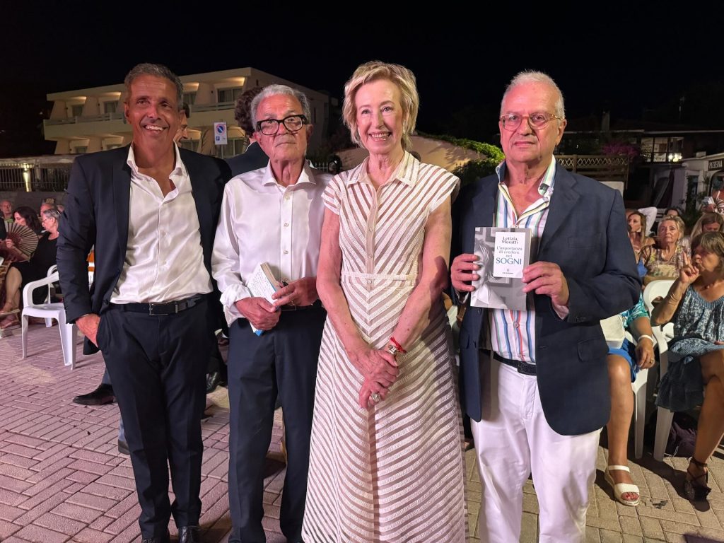 Letizia Moratti e Romano Prodi alla serata del Premio Letterario all’Elba