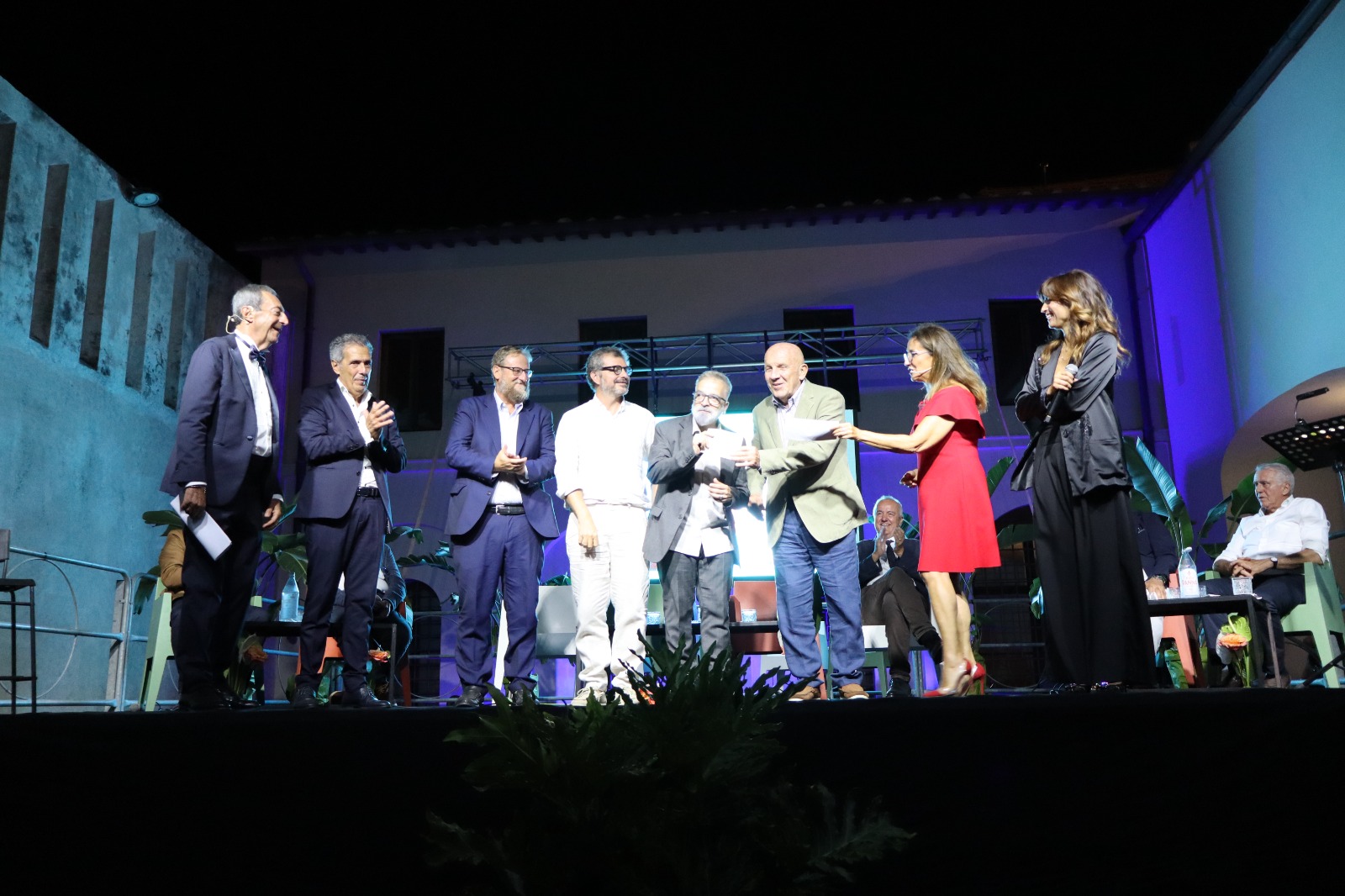 Protagonisti della serata finale del Premio Brignetti